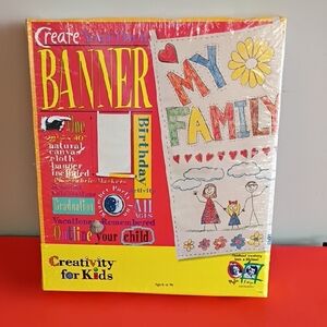Creativity for Kids Banner Kit